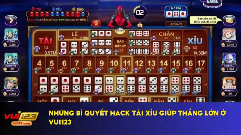 Hack Tài Xỉu Tại Vui123 - Kỹ Thuật Và Chiến Lược Thắng Lớn 2 Hack tài xỉu giúp tăng tỷ lệ thắng nếu áp dụng đúng cách