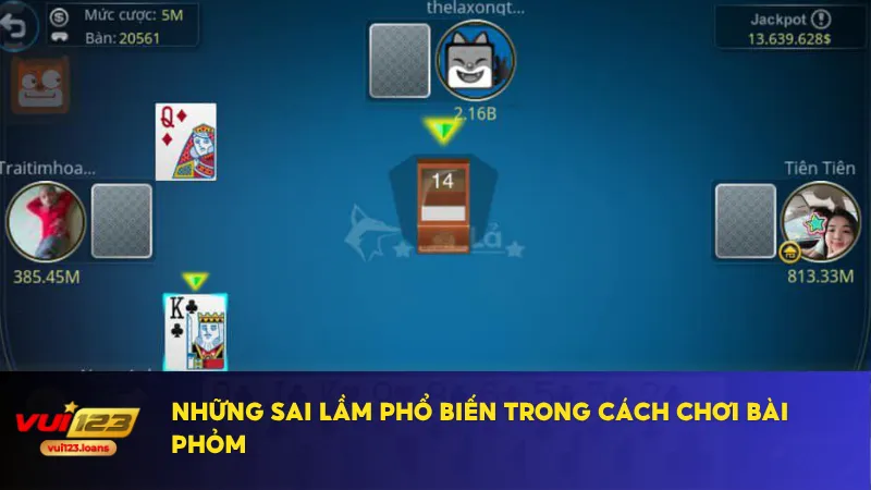 Cách Chơi Bài Phỏm Và Mẹo Ăn Bài Chuẩn Xác Từ Cao Thủ 3 Đánh rác quá sớm là sai lầm thường gặp trong cách chơi bài phỏm